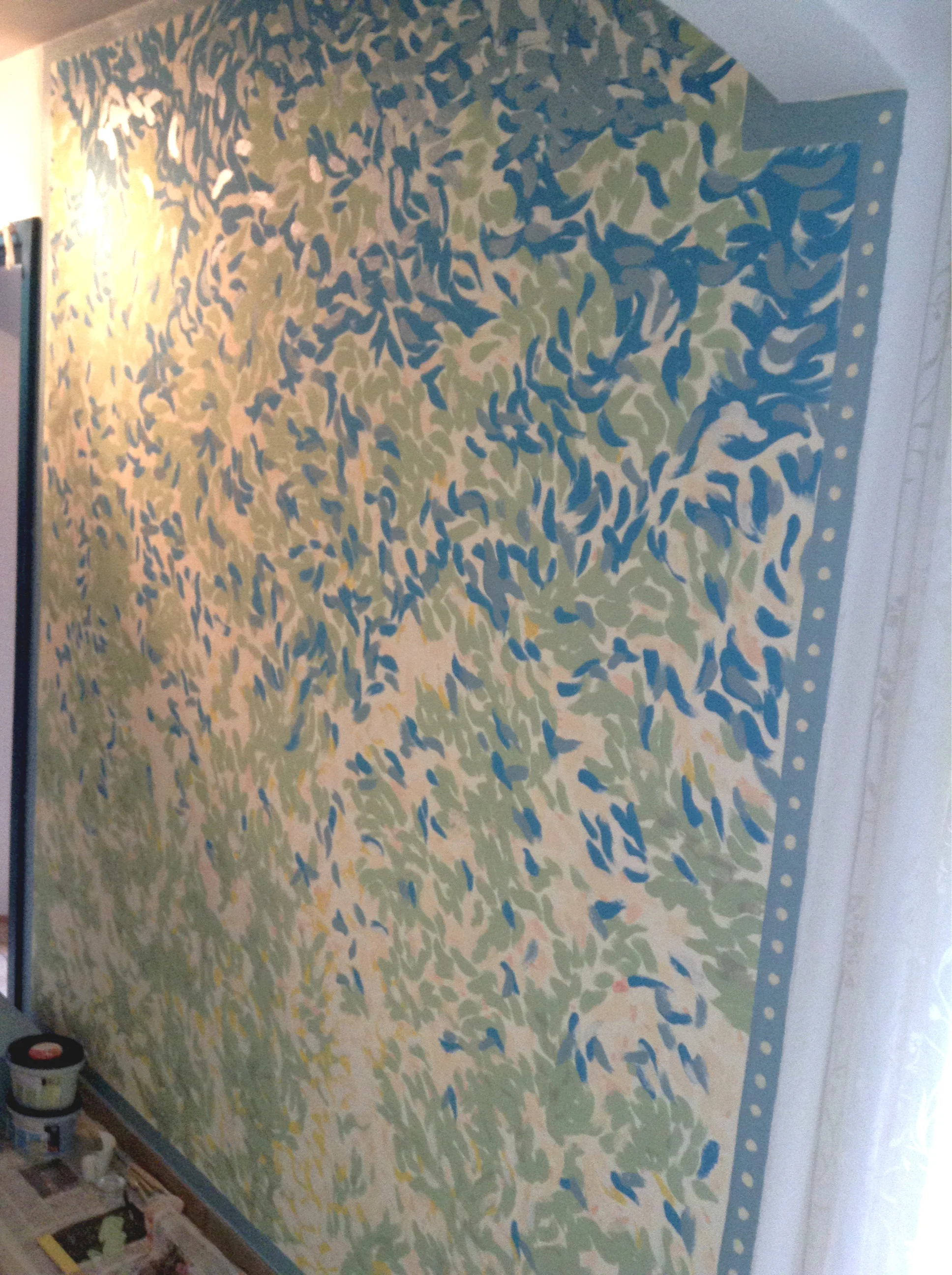 Painting in a house of Winthertur - 2015