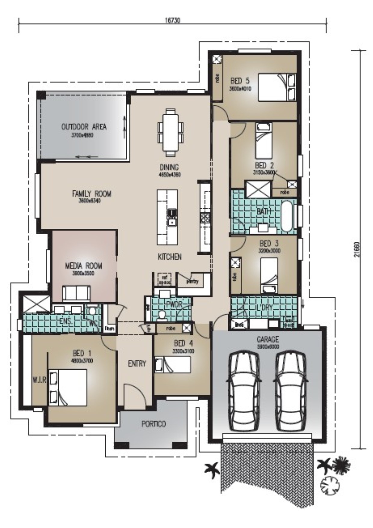 5 Bedroom Home Plans Richard Adams