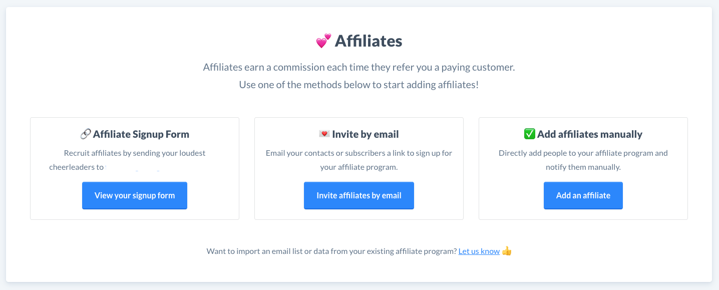 How to invite affiliates to your Rewardful affiliate program // Five Design Co. Squarespace web design resources and blog