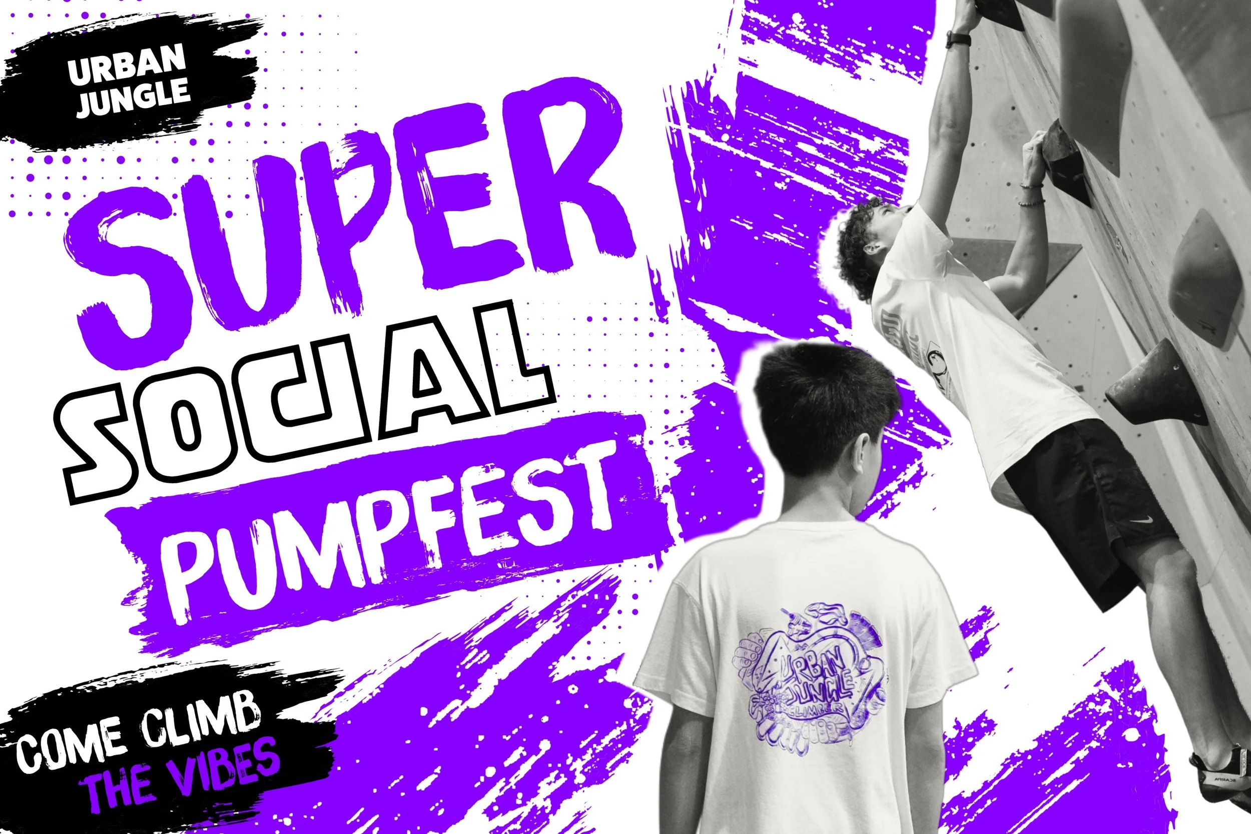 Super Social Pumpfest – Fun Boulder Comp