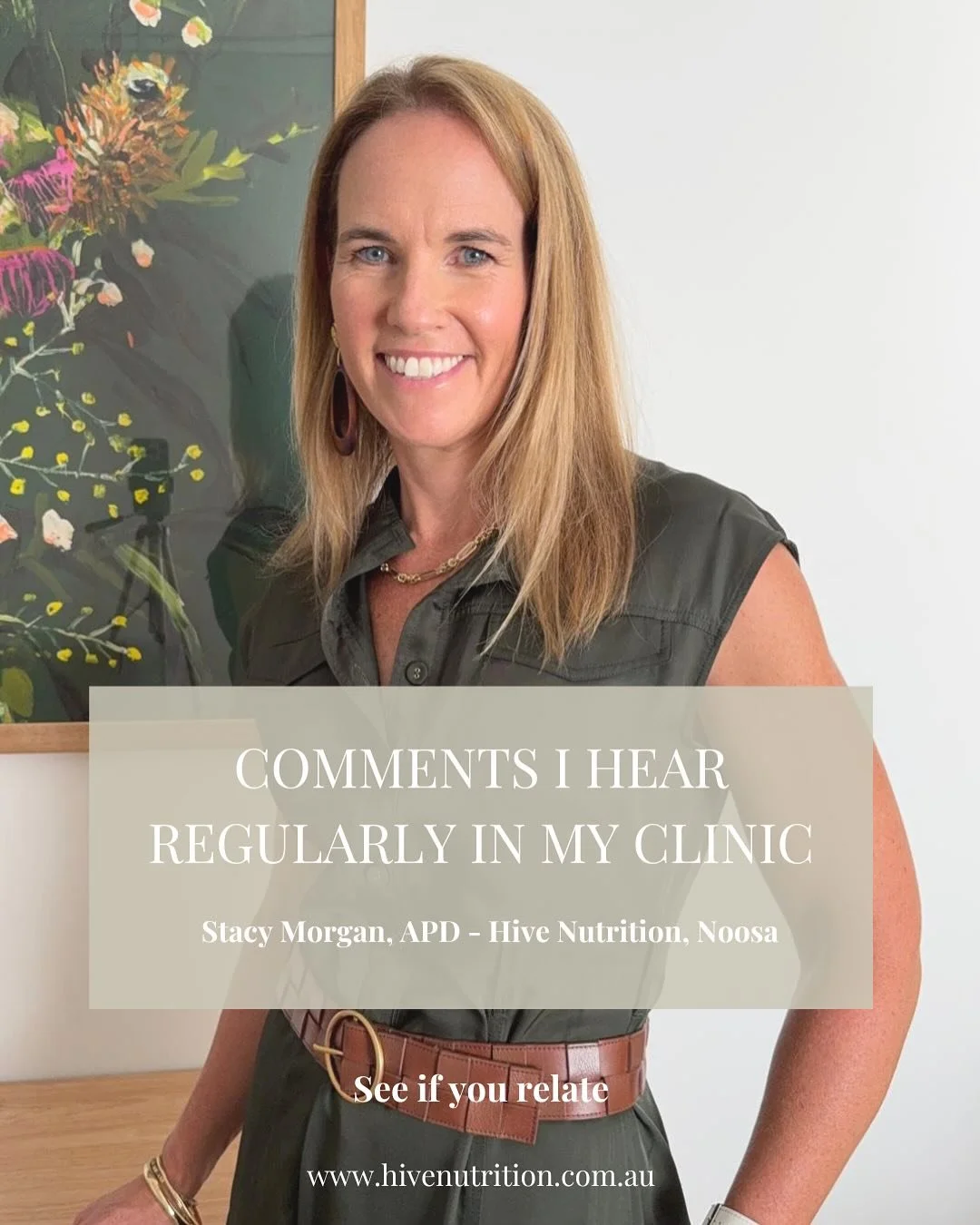 These are things said, almost word for word, by women who come to see me.

And every single time, what I want to say is: I hear you. Because the information most of us were given about nutrition and our bodies was designed for a younger version of ou