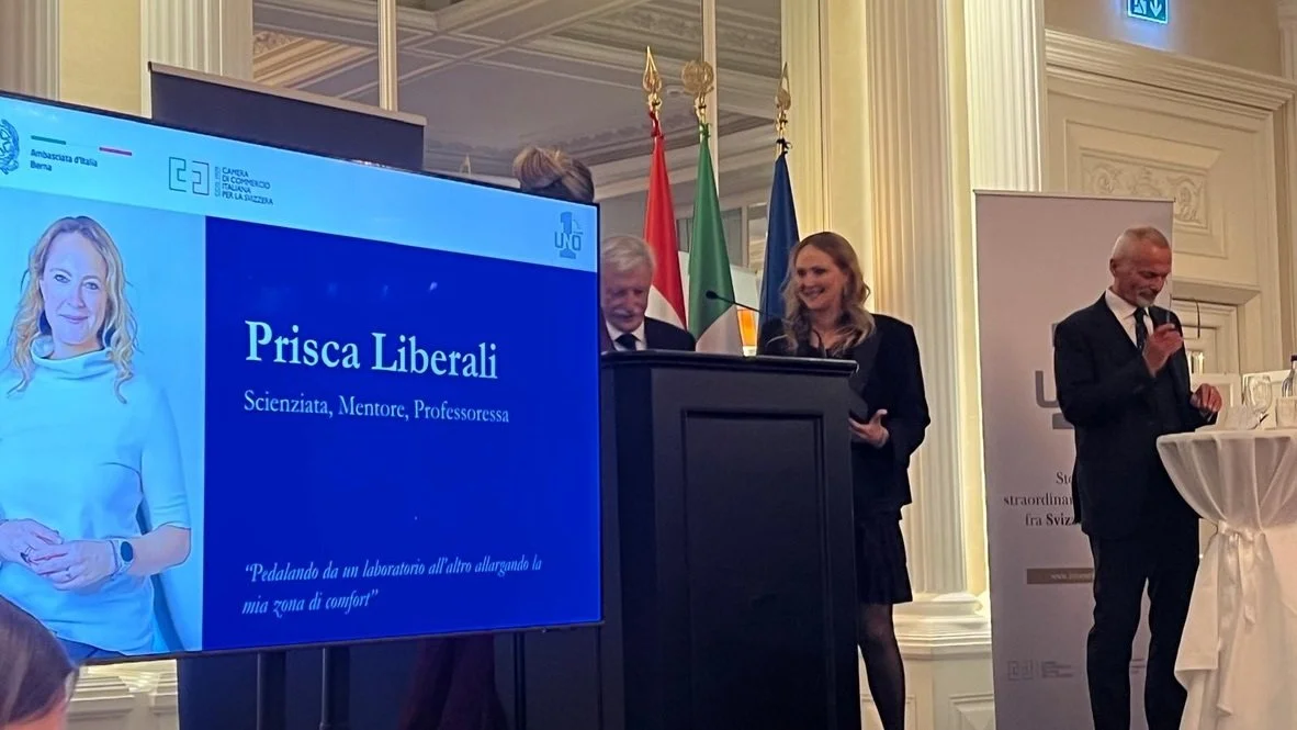 Prisca Receives I Numeri UNO Award — The Liberali Lab