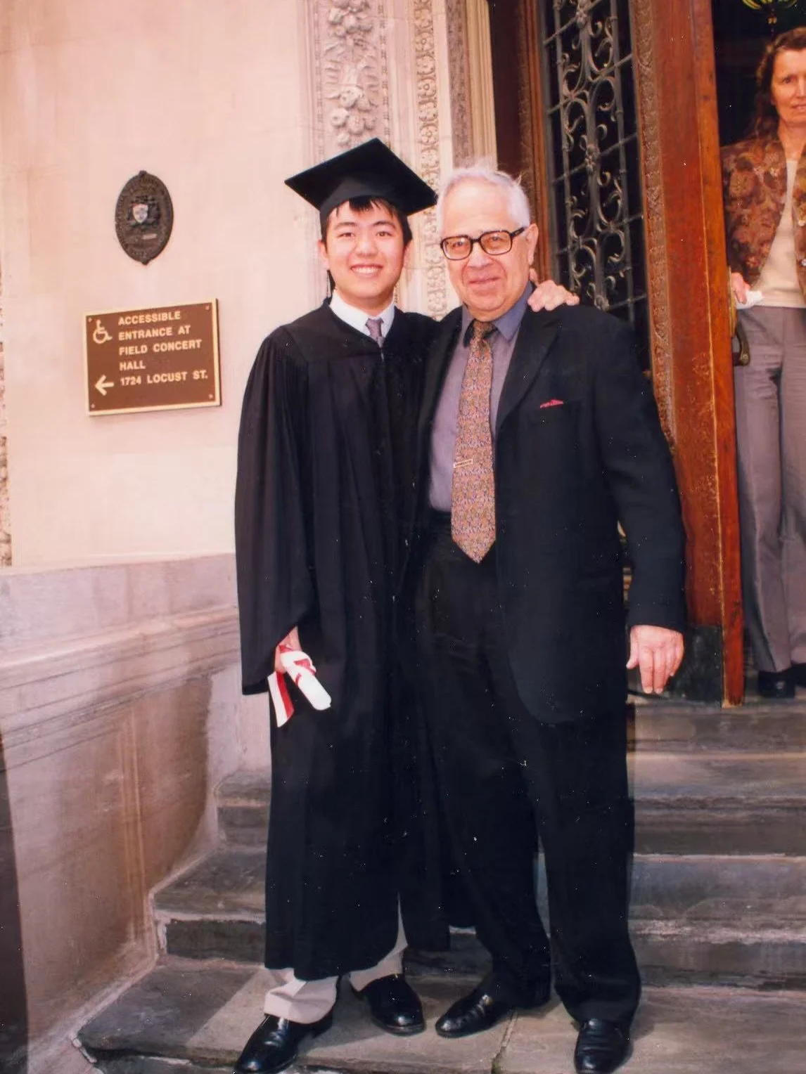 I was deeply saddened and heartbroken to learn of the passing of my beloved mentor, Mr. Graffman.

Mr. Graffman and his wife had no children of their own, and in his eyes, every student was like his own child. This unreserved love and acceptance made