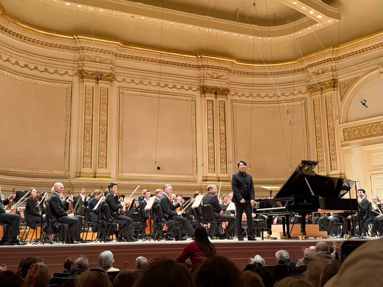 It was a pleasure to be back at @carnegiehall performing last week. New York, thank you always! ❤️
