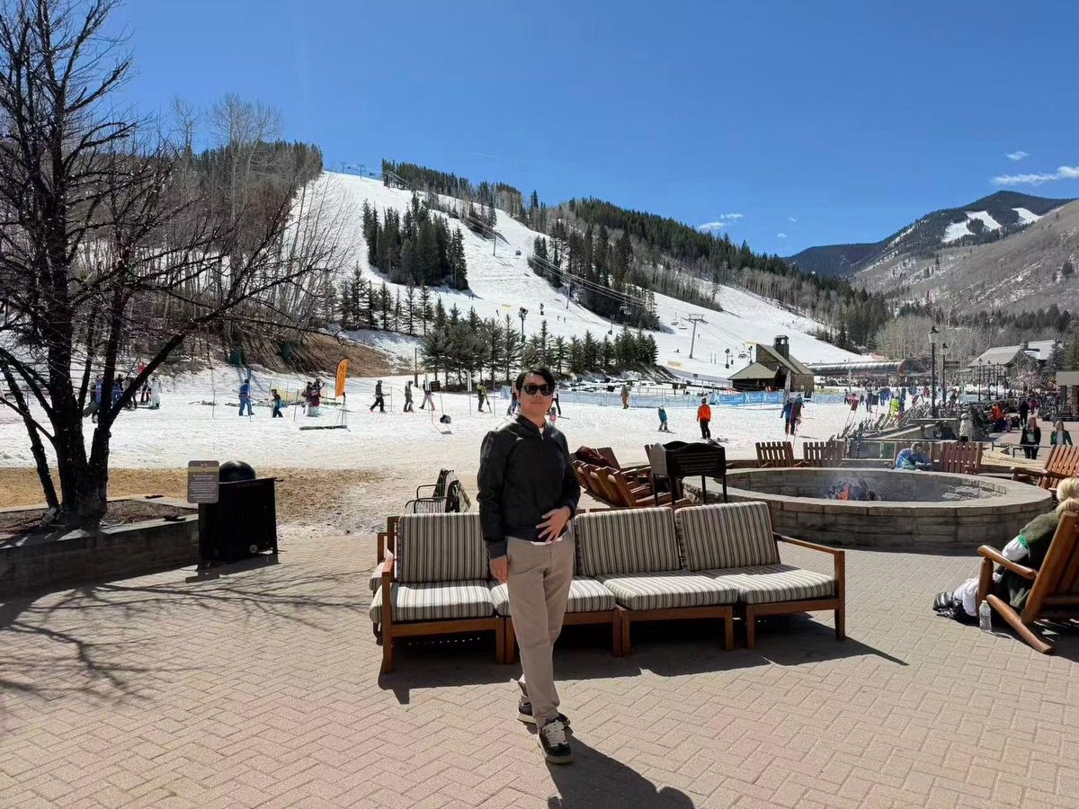 Having a wonderful time in Beaver Creek - it&rsquo;s my first time travelling here! ❄️