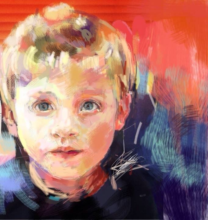 William, iPad art
