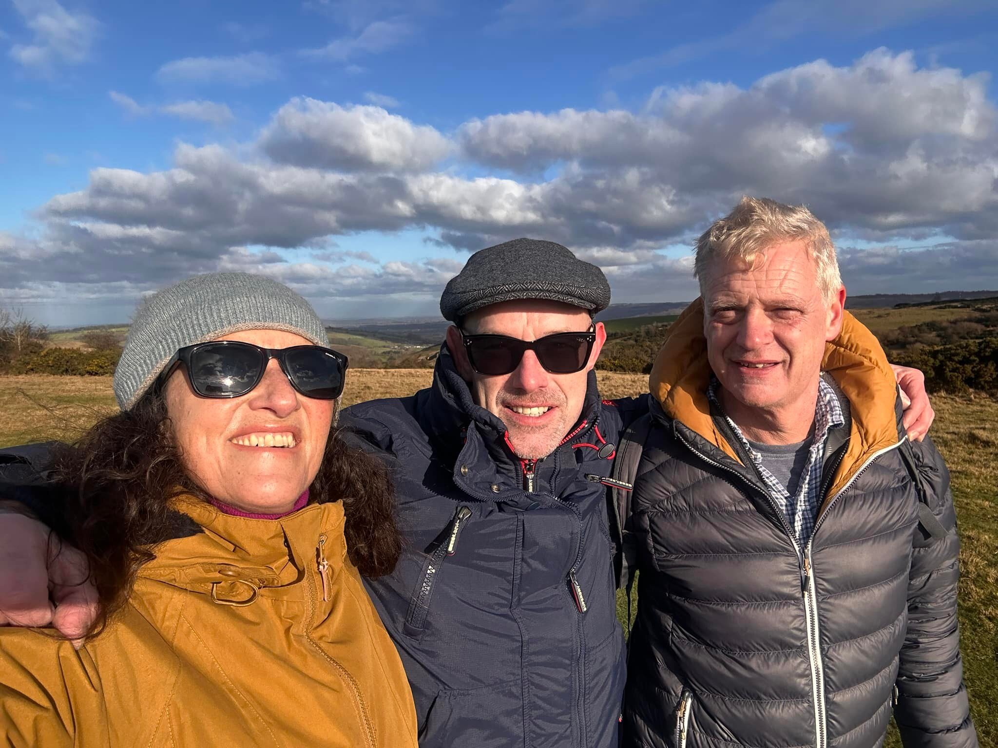 Great post birthday walk in Cleeve Hill today.
One of my favourite views .😀🤩🌲