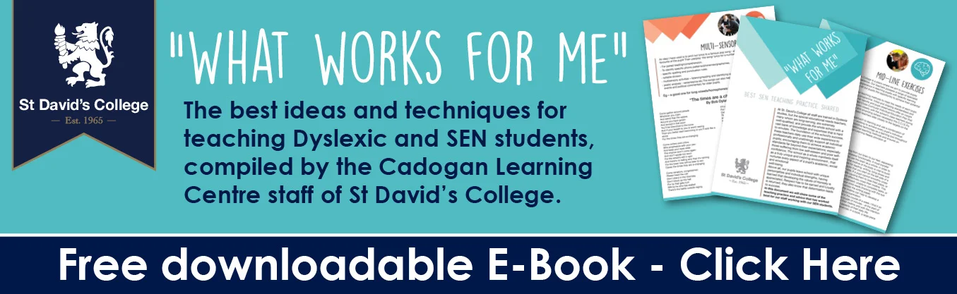 Download this essential resource from St David’s College.