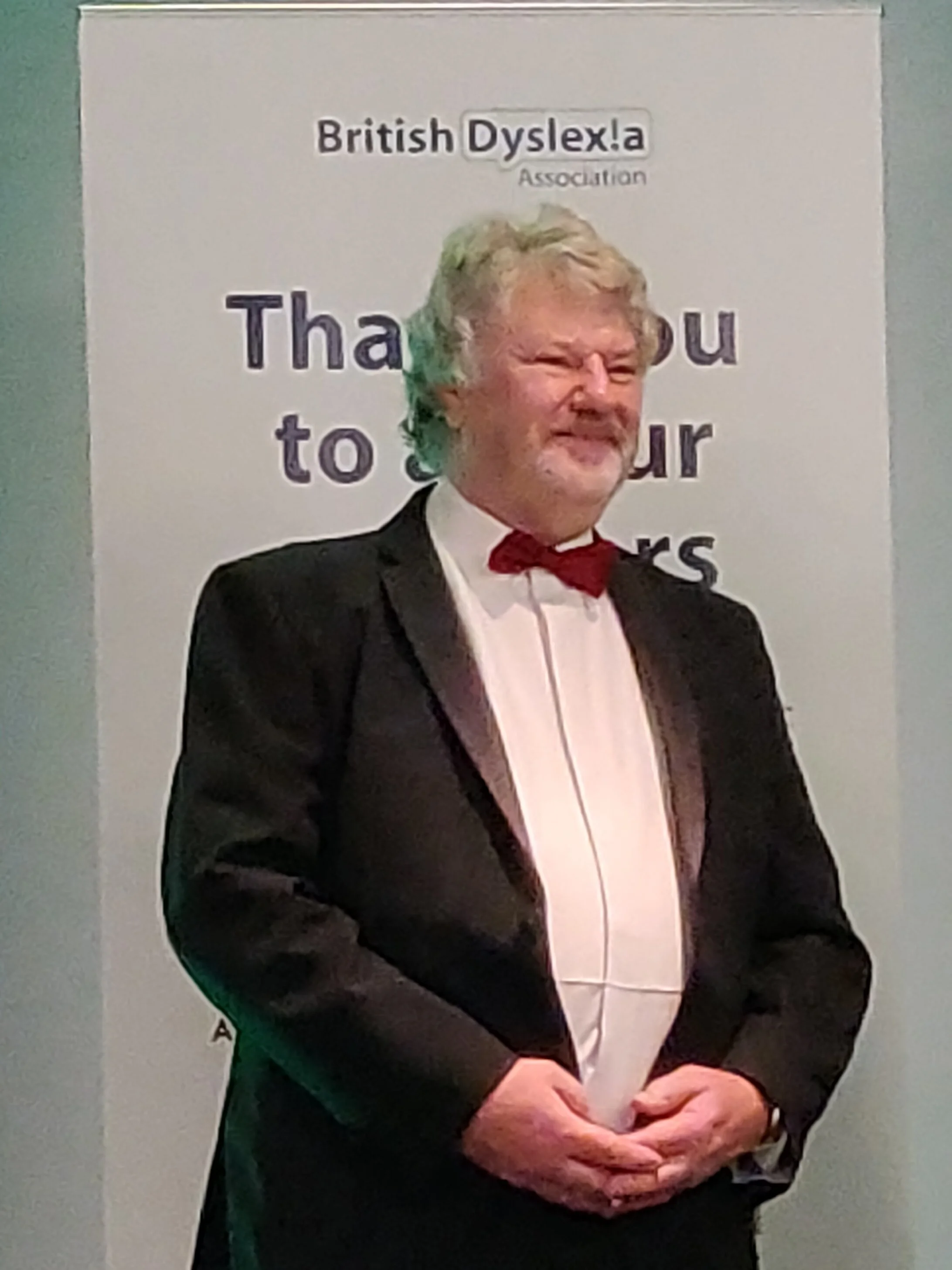 Tim Hall - Recipient of the BDA’s Lifetime Achievement Award for services to the dyslexic community.