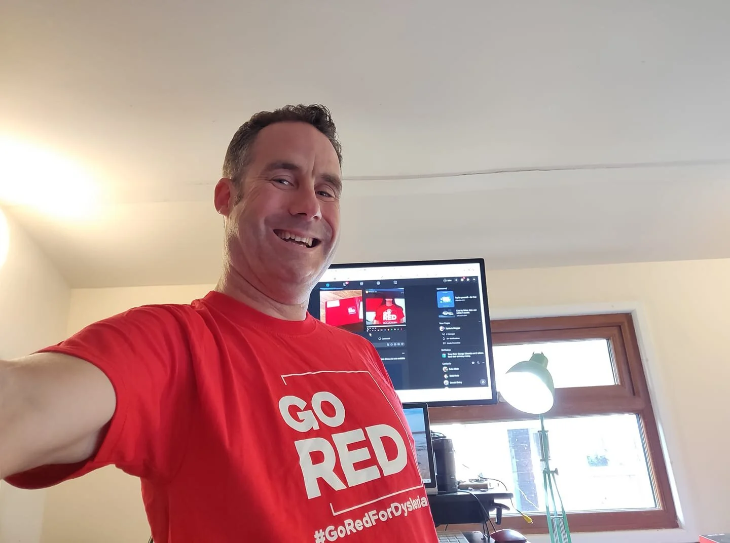 Find out why I am supporting the Go Red For Dyslexia Campaign here in the UK in October.