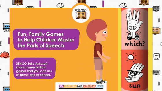 Fun, Family Games to Help Children Master the Parts of Speech.
