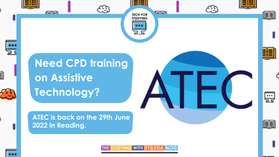 ATEC conference 29th June in Reading, Berkshire.