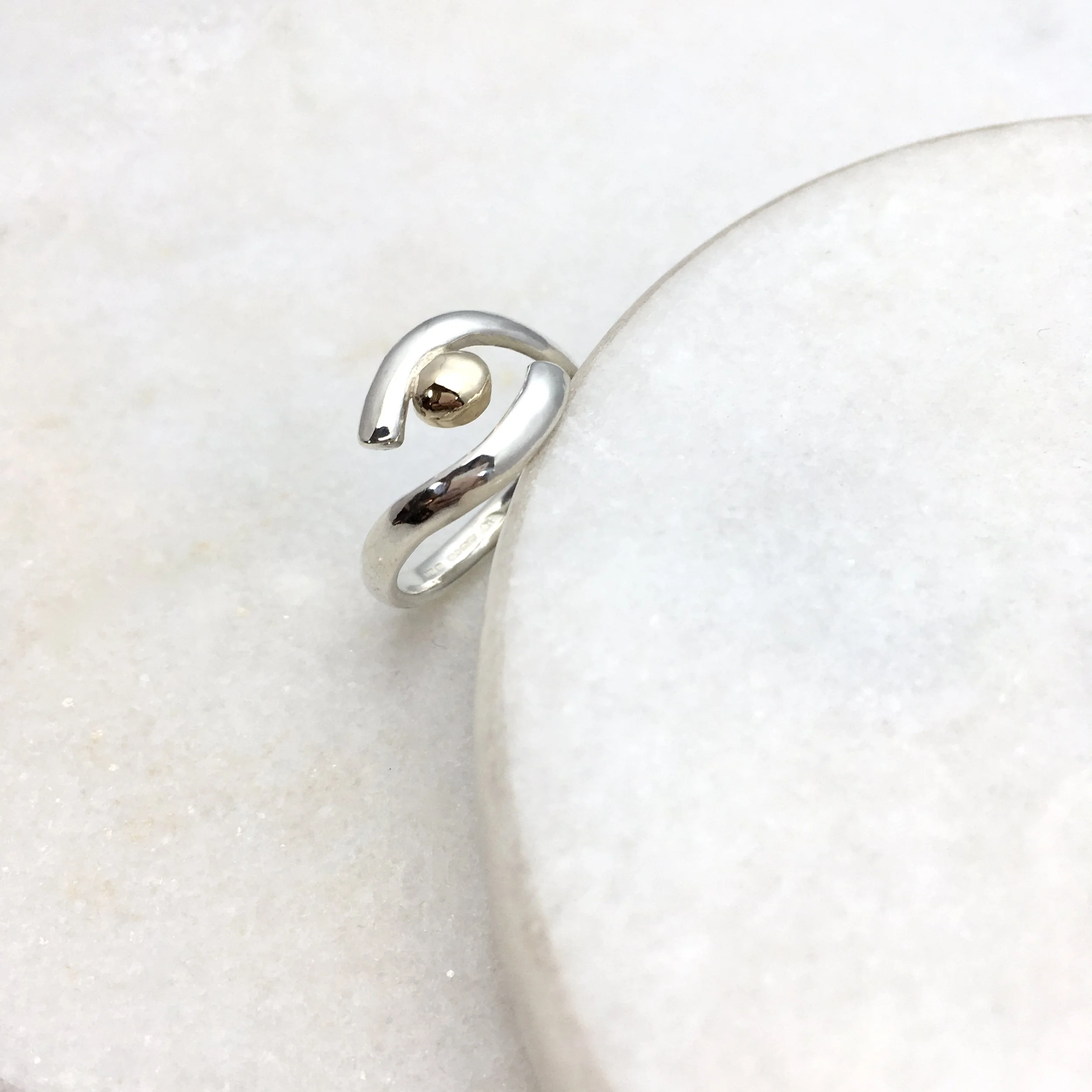 Silver & Gold Ring