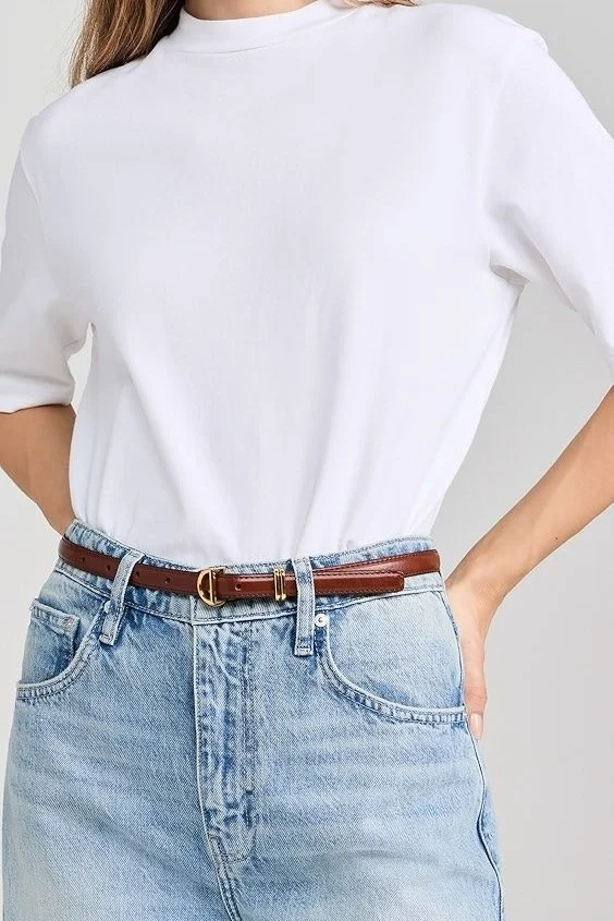 L'Appartement グッドグリーフ Border Belt(5cm) L´Appartement GOOD GRIEF! Border Belt
