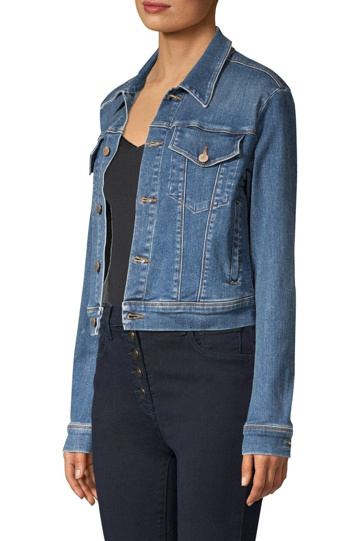 j brand harlow shrunken denim jacket