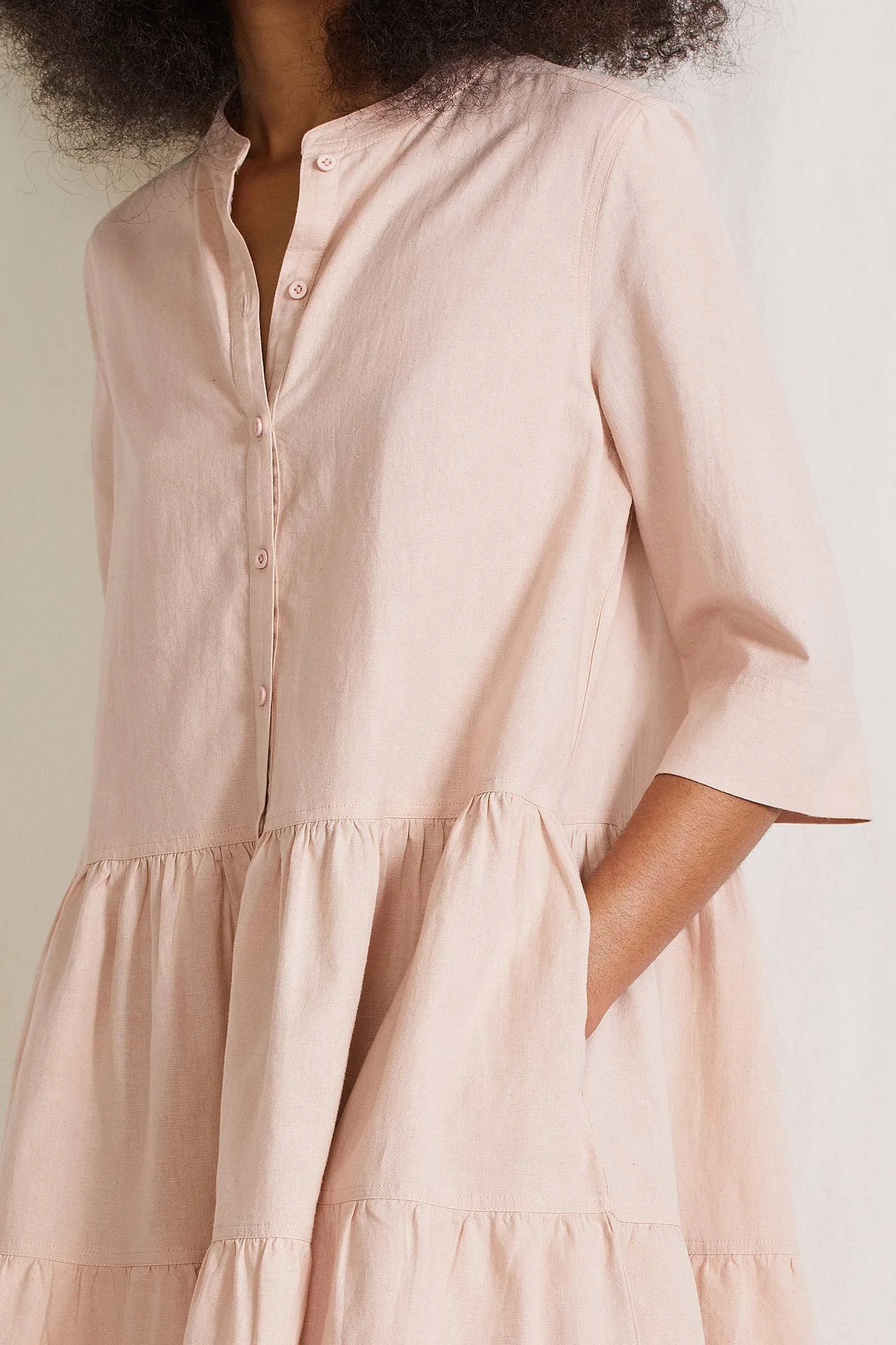 Apiece Apart Maurino Drop Waist - Blush 