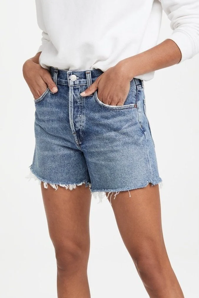 Agolde Parker Long Short - Skywave 