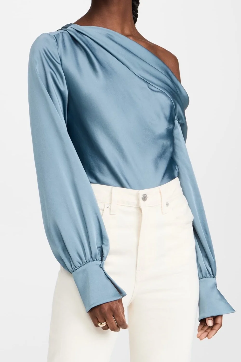 Jonathan Simkhai Alice One Shoulder Top 