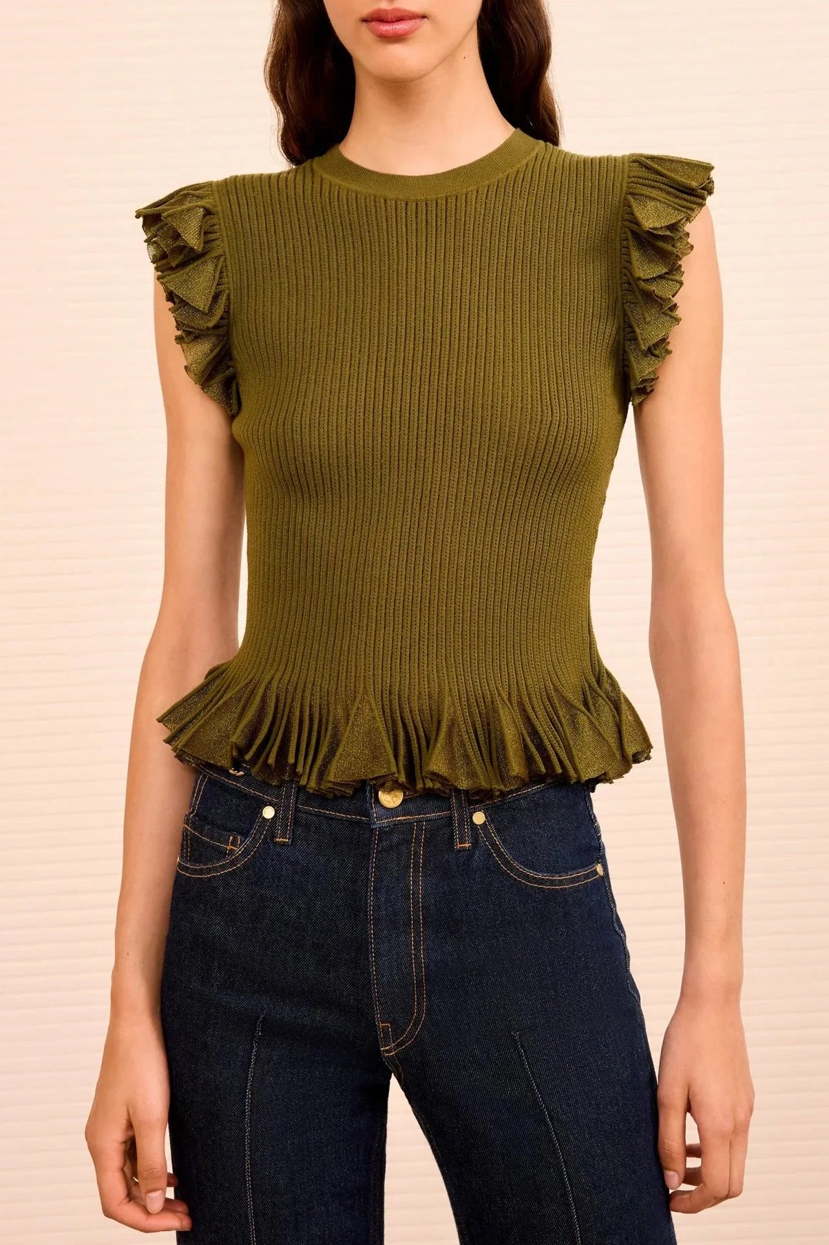 ULLAJOHNSON_LeilaFlutterSleeveKnitTop_OLIVE_PS260763_01_MAIN.jpg