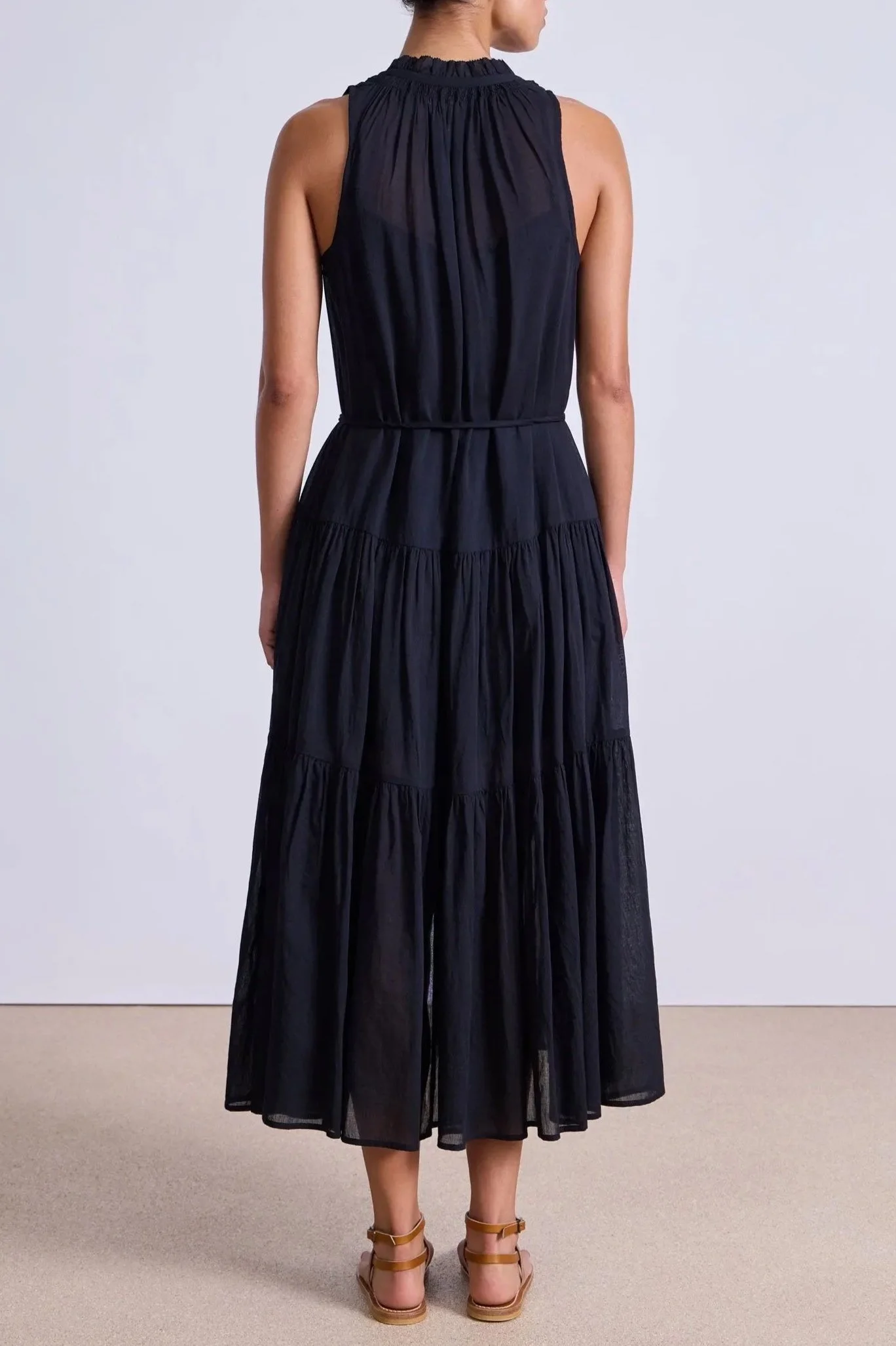 Apiece Apart Trinidad Tank Dress - Black  Emory Clothing