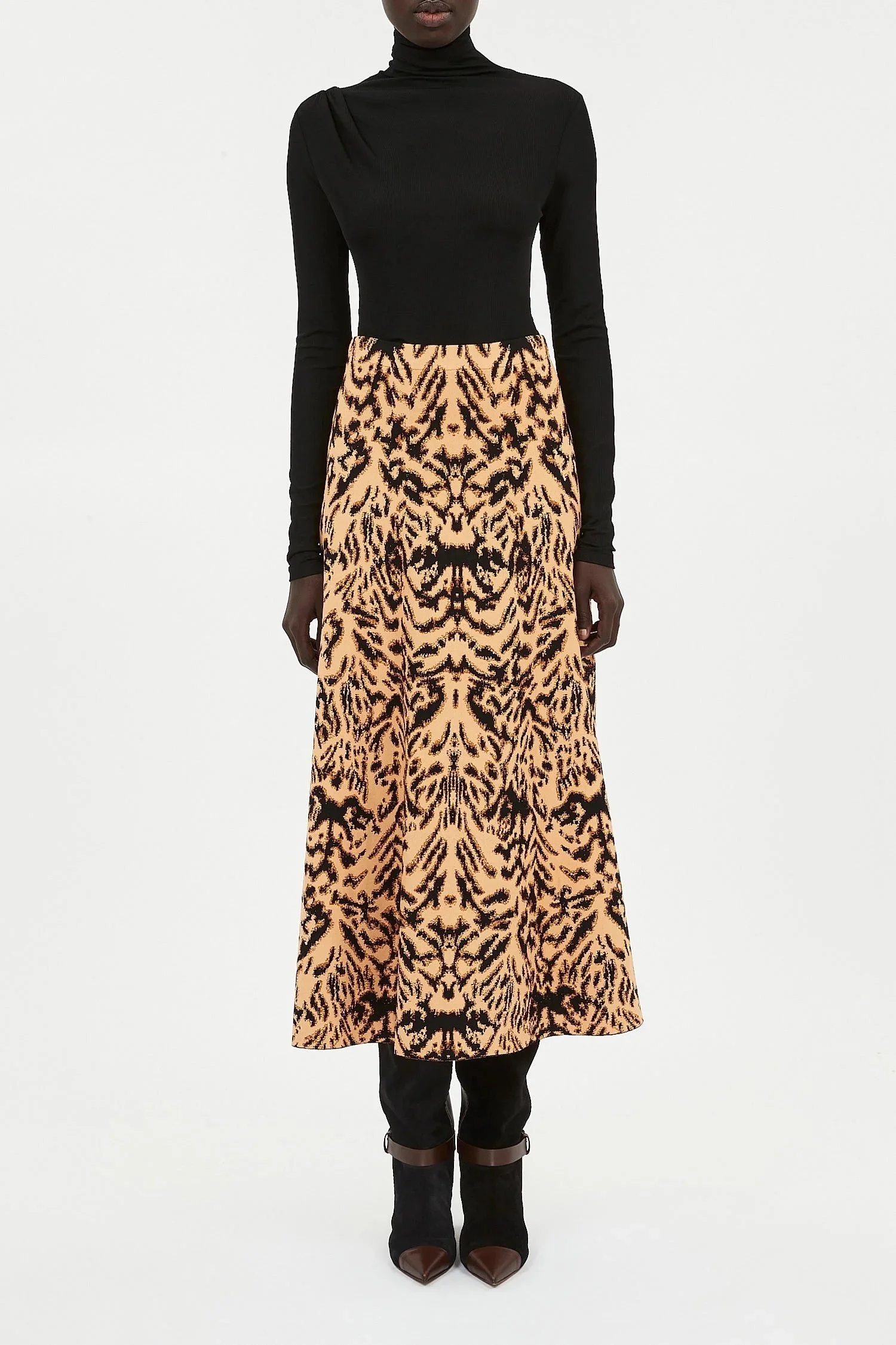 Ulla Johnson Lani Jacquard Knit Skirt - Bengal — Emory Clothing