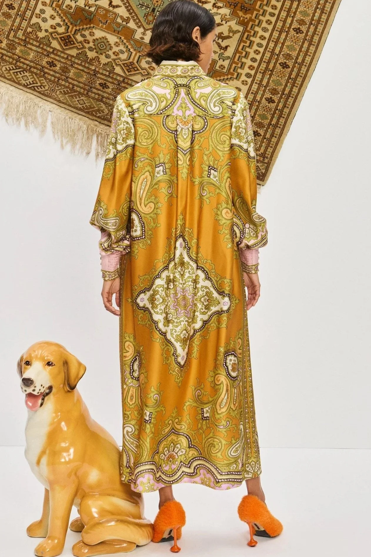 Alemais Clemenza Silk Shirtdress - Multi Emory Clothing Alemais Clemenza Silk Shirtdress - Multi Emory Clothing