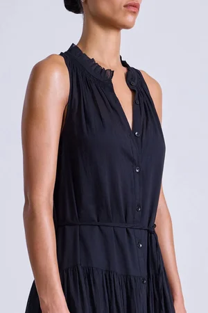 Apiece Apart Trinidad Tank Dress - Black  Emory Clothing