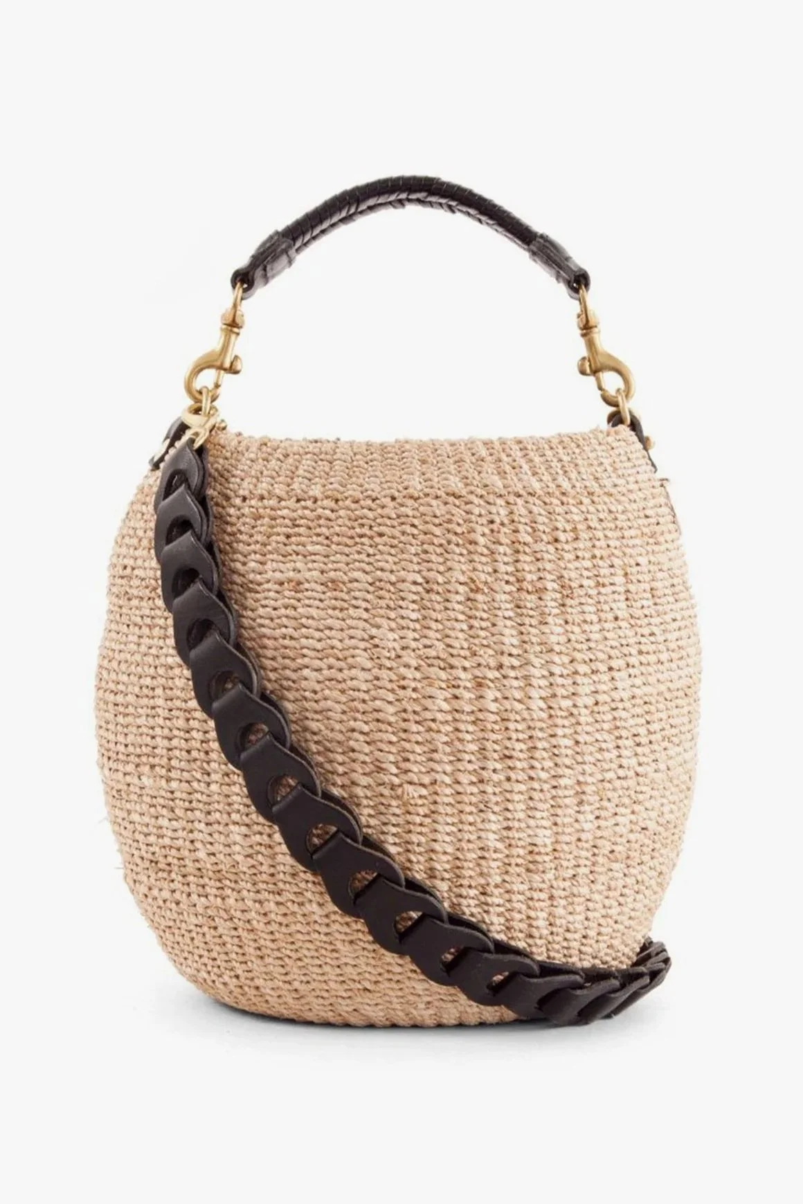 Clare V.  クラッチバッグ Black Fringed Leather Crossbody Clutch – maeree
