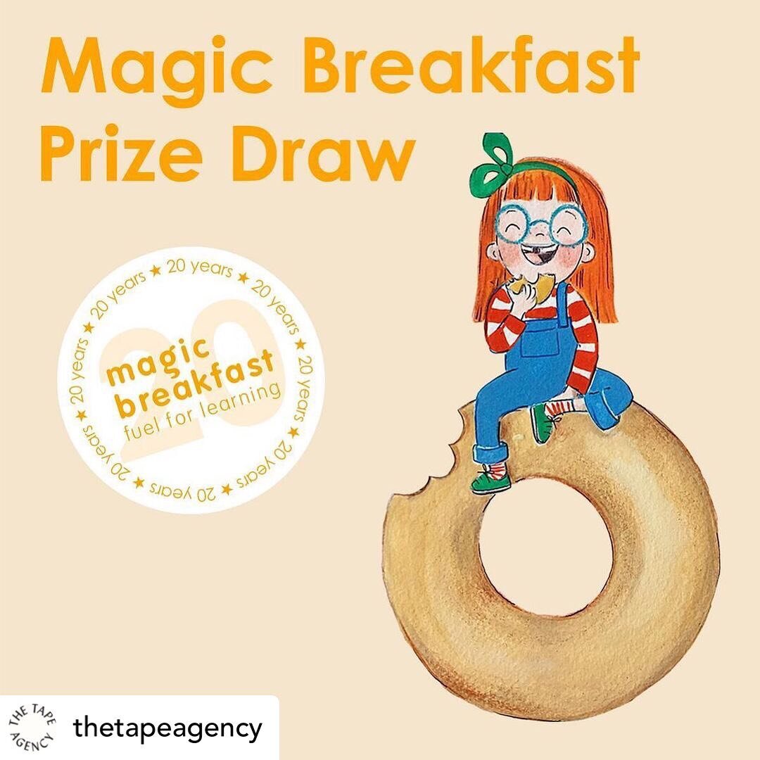 Please donate to this vital cause to feed healthy breakfasts to children in food poverty.  Check out the excellent prizes too..
See below 👇🏼👇🏼👇🏼
.

Posted @withregram &bull; @thetapeagency Today is the day! Our @magicbreky prize draw is here an