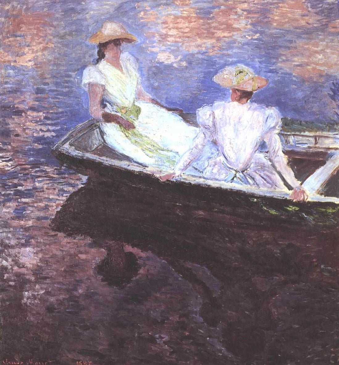 Claude Monet_Zwei Mädchen in einem Boot.jpg