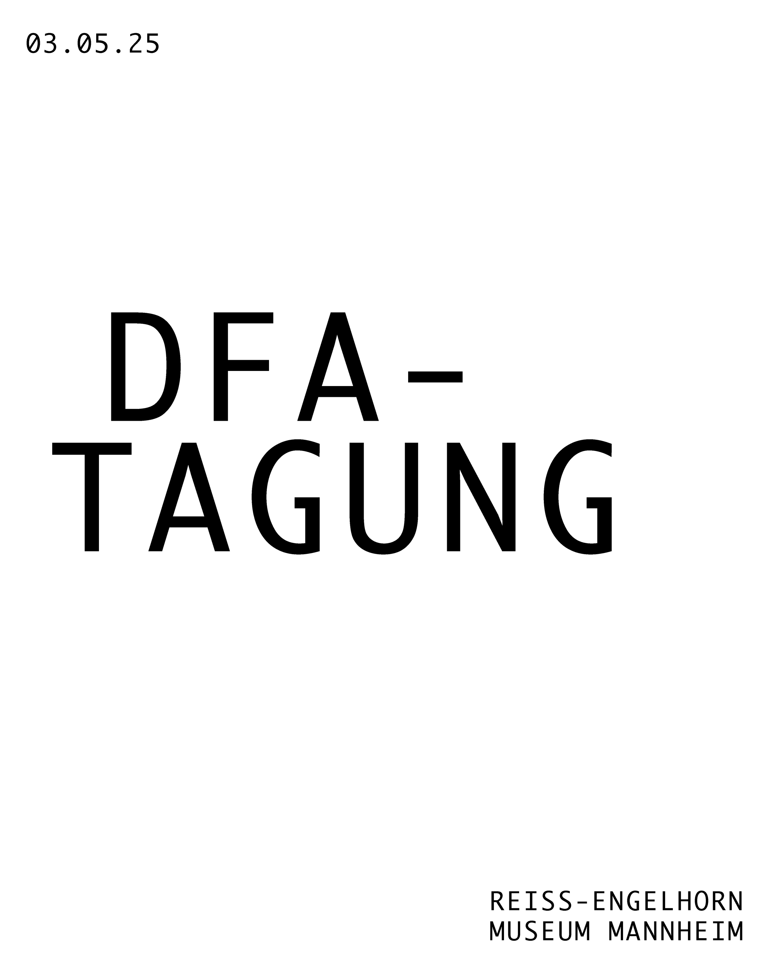 DFA-Tagung