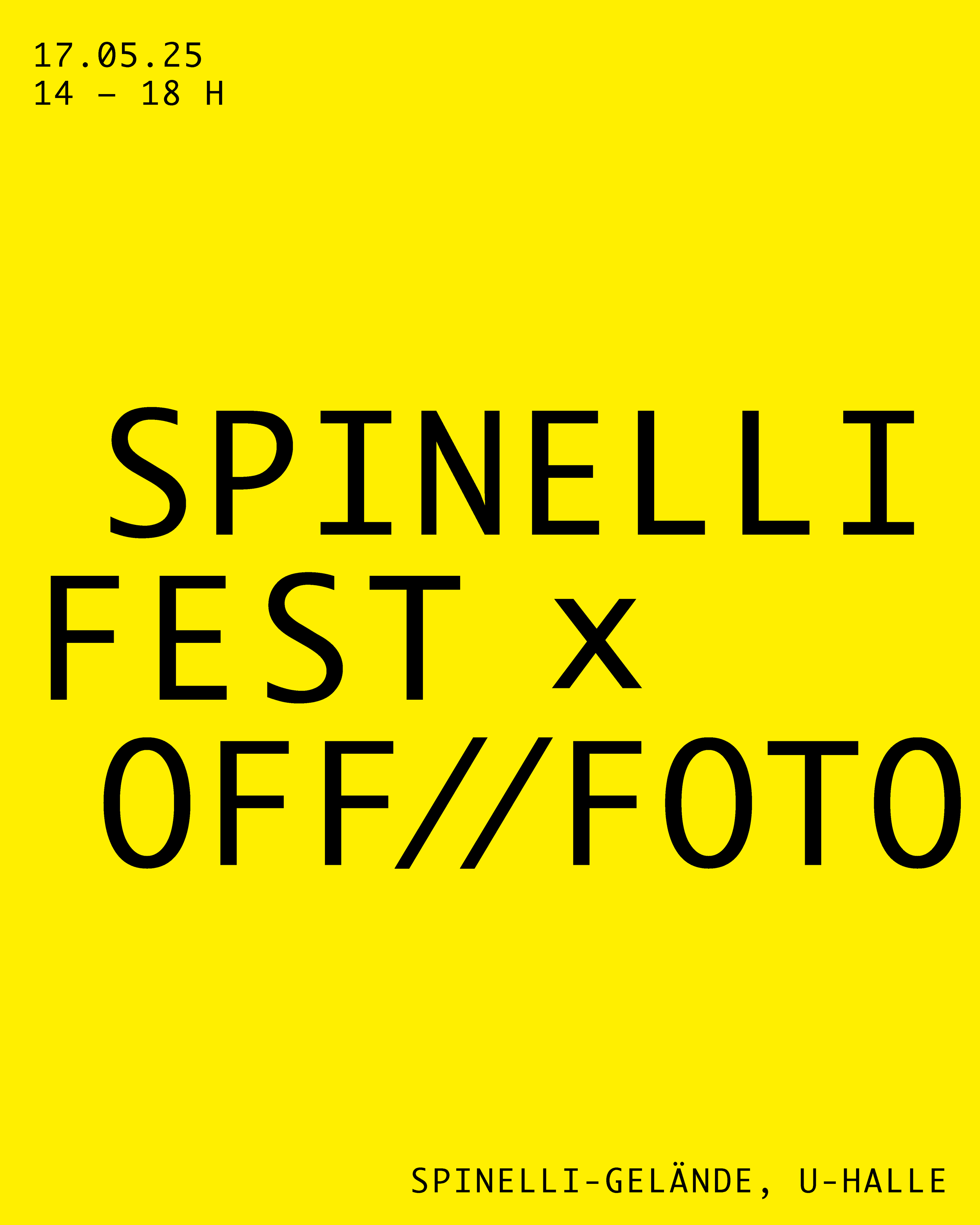 SPINELLI Fest x OFF//FOTO&nbsp;