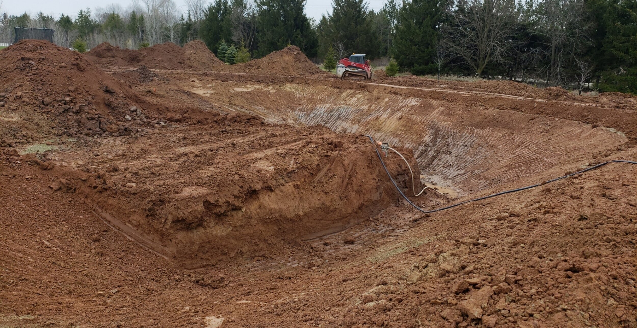 Pond Excavation — D&D Excavating and Landscape Service, Inc.