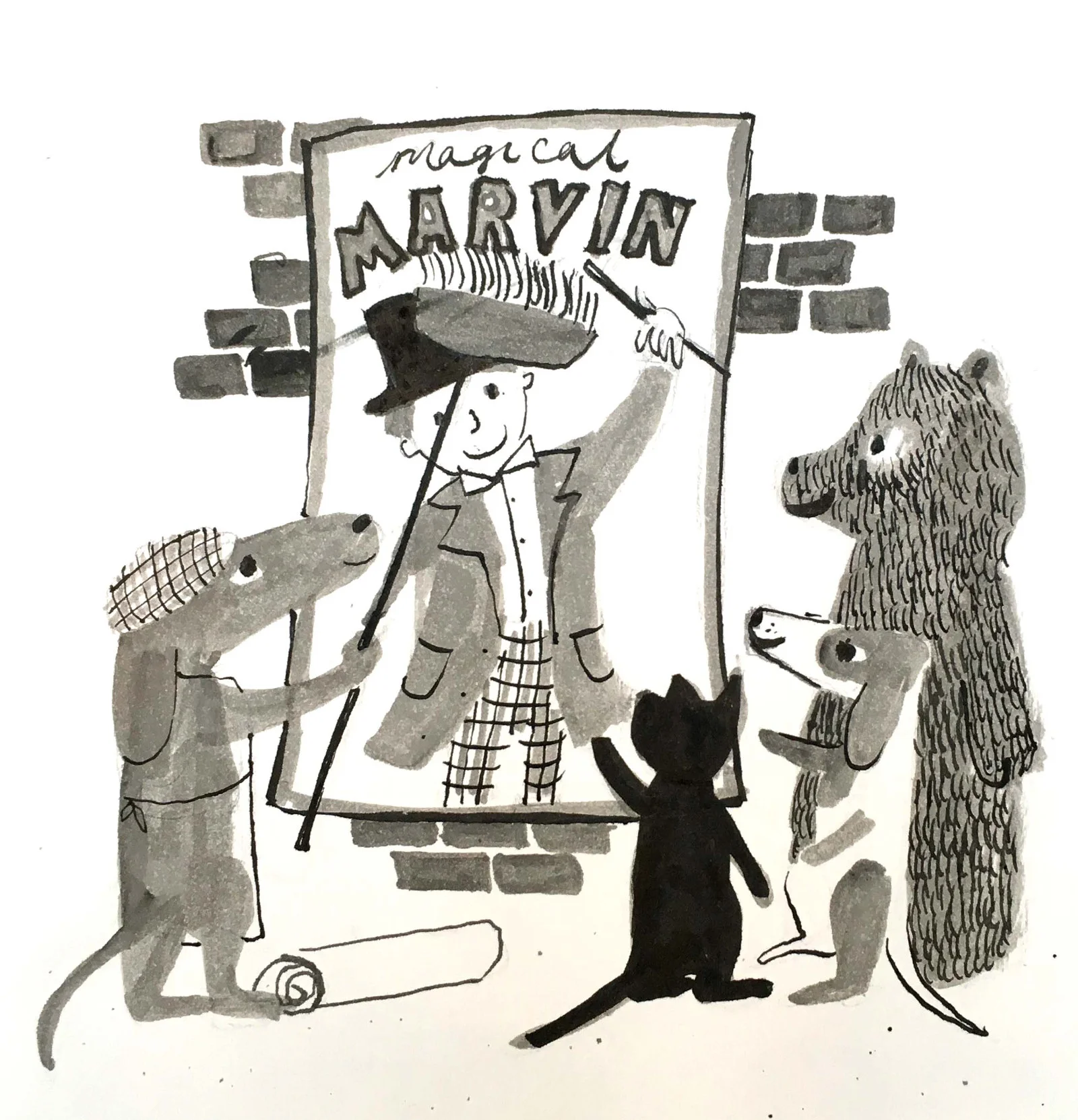 Sketch for How Monty Found his Magic