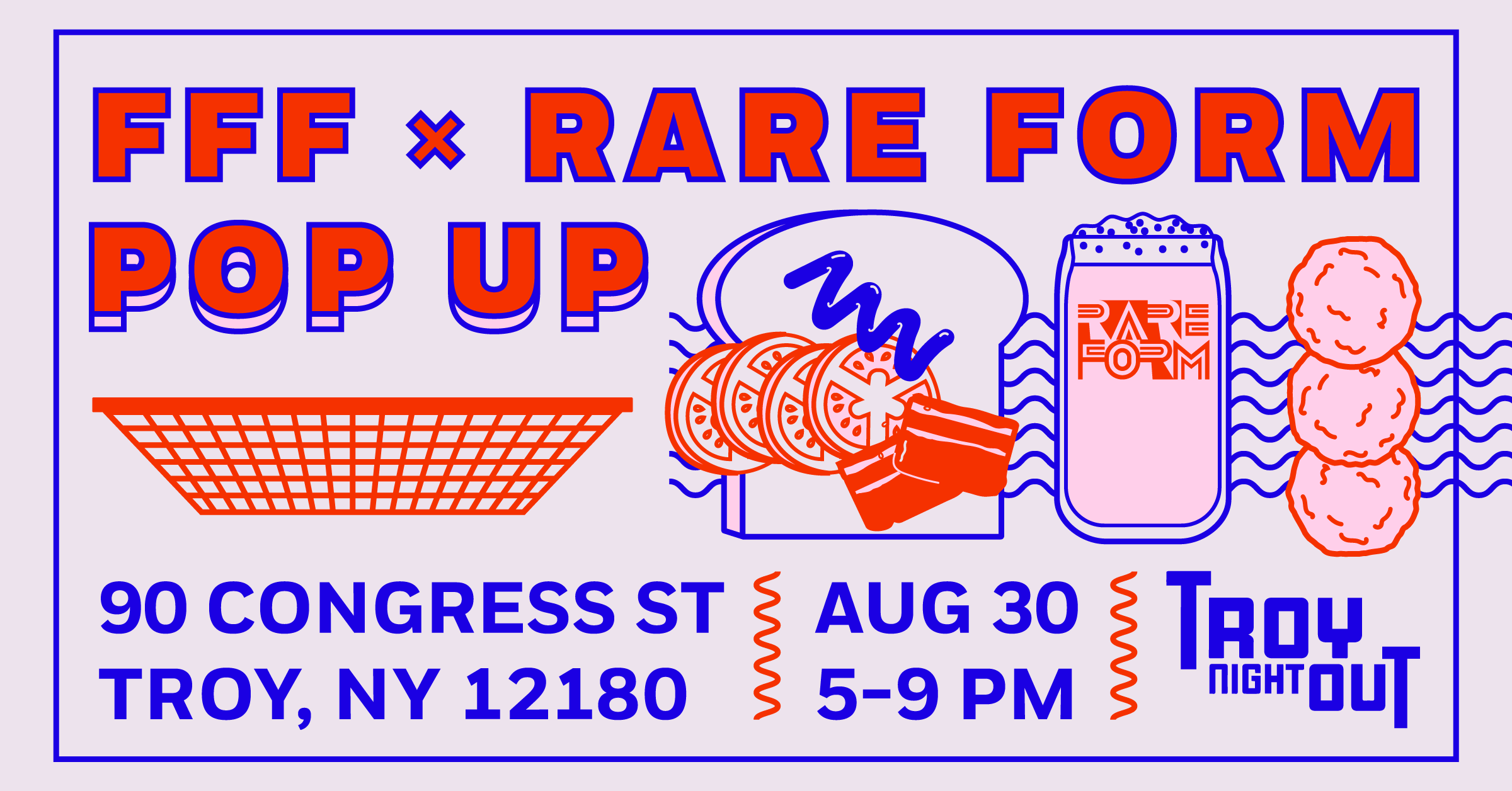 Troy Night Out: Forts Ferry Farm x Rare Form