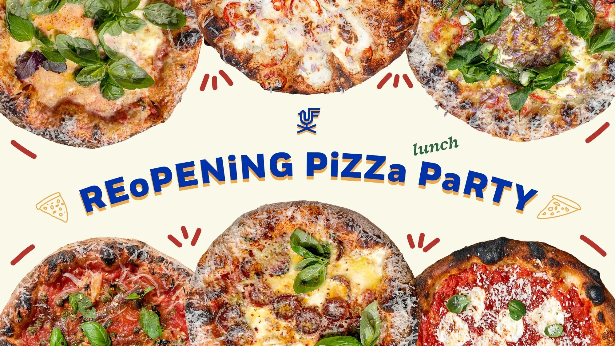 Grand Reopening Pizza Party!!