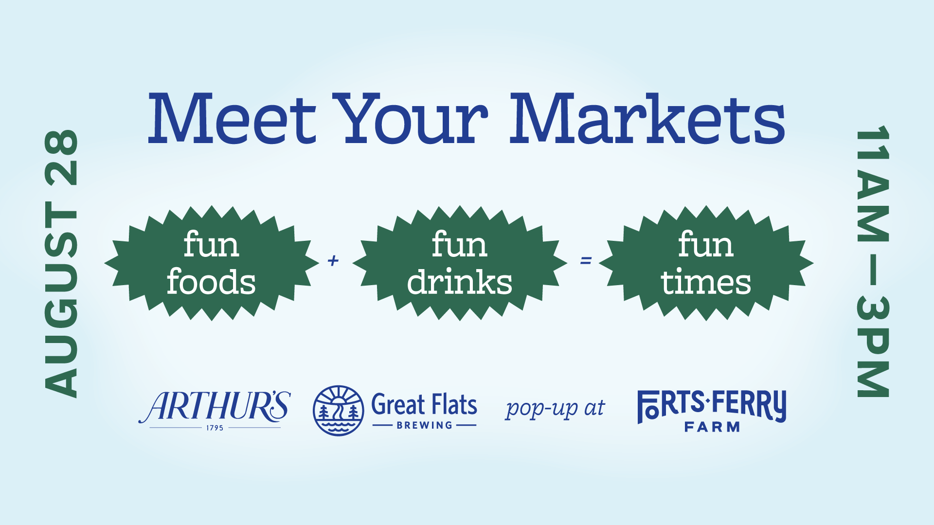 Meet Your Markets: FFF x Arthur's x Great Flats