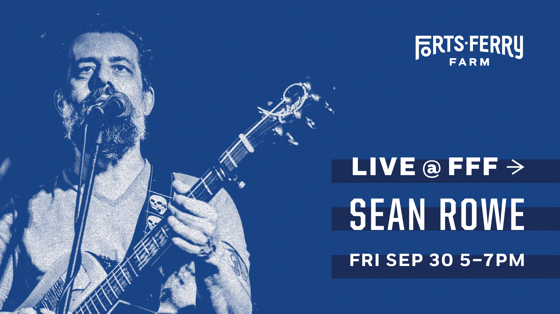LIVE at FORTS FERRY FARM: SEAN ROWE