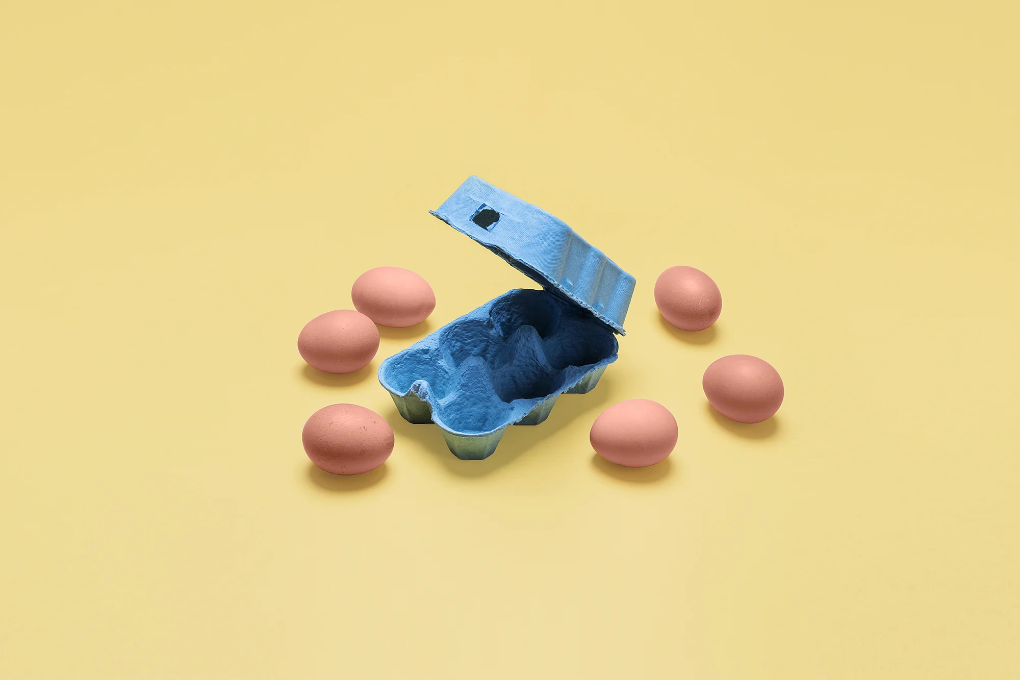 Six eggs