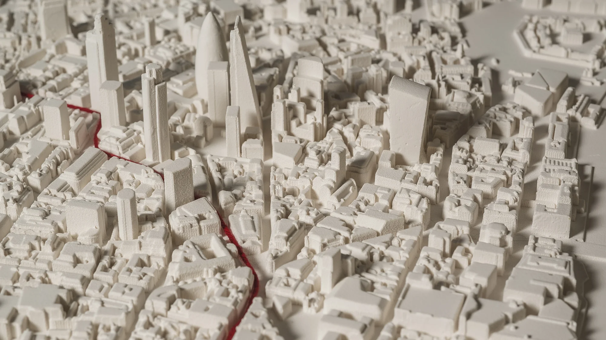 The Central Line running through London