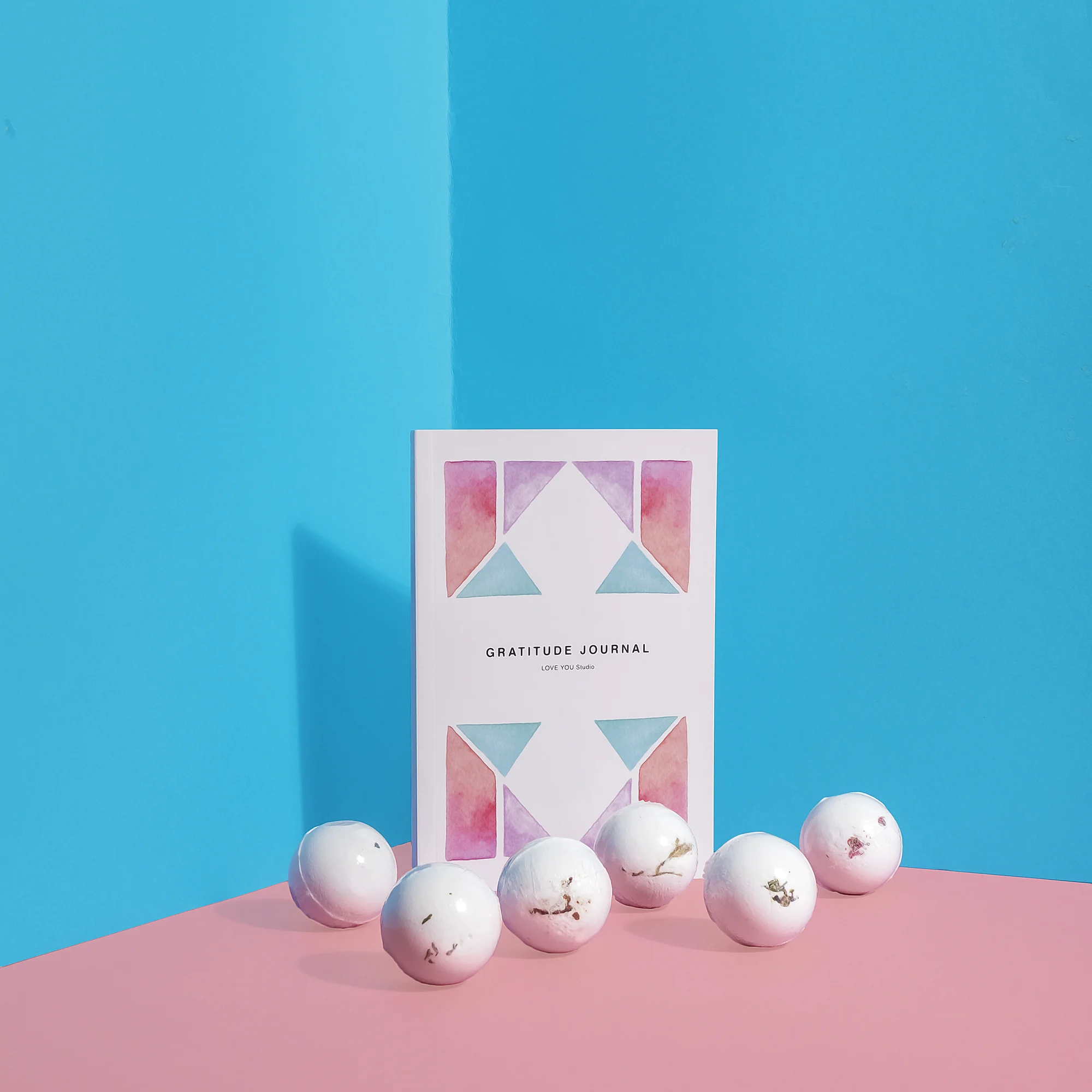 Gratitude Journal and Bath Bombs