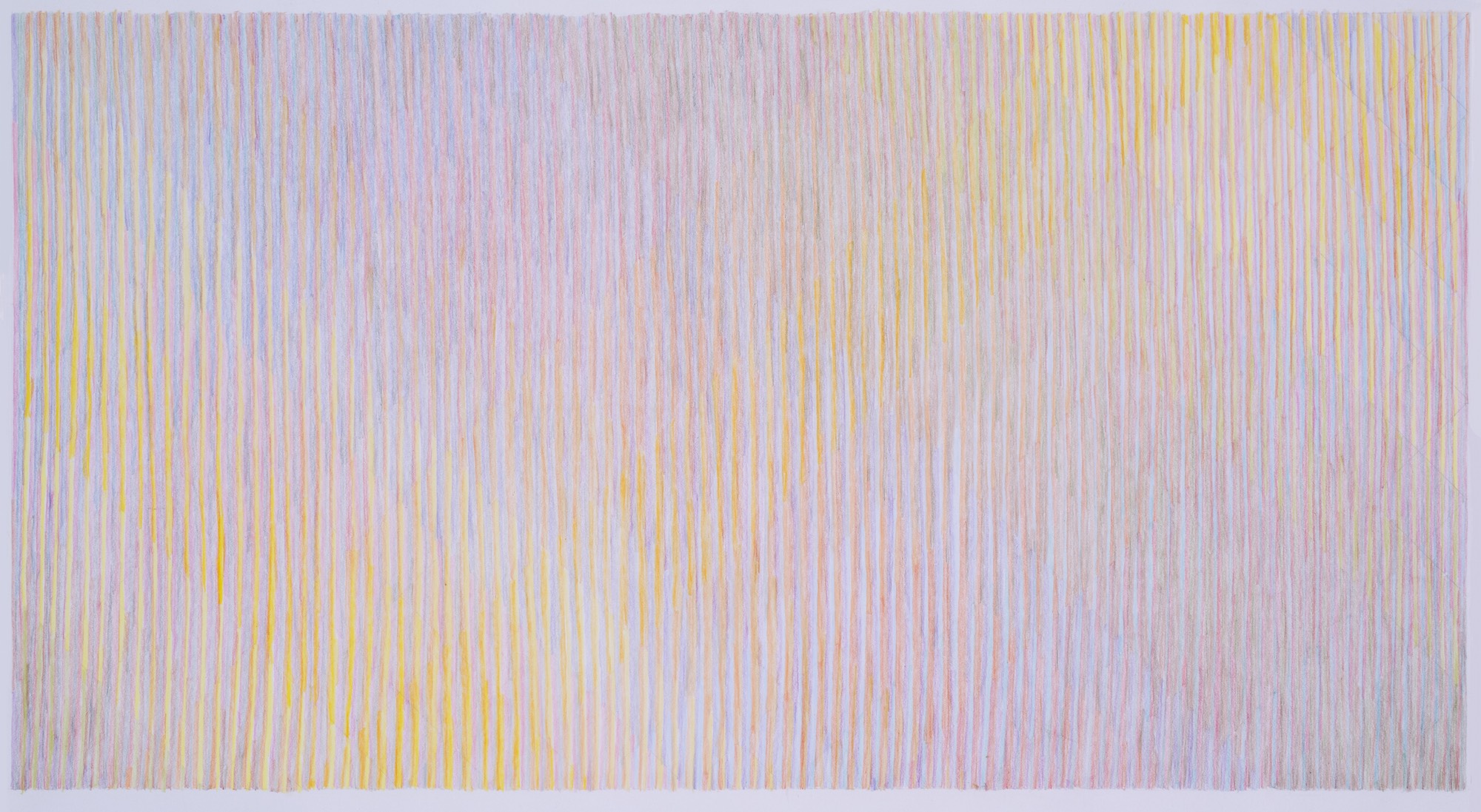   Stilled Life #10    Wax pastel on paper    25” x  16”  