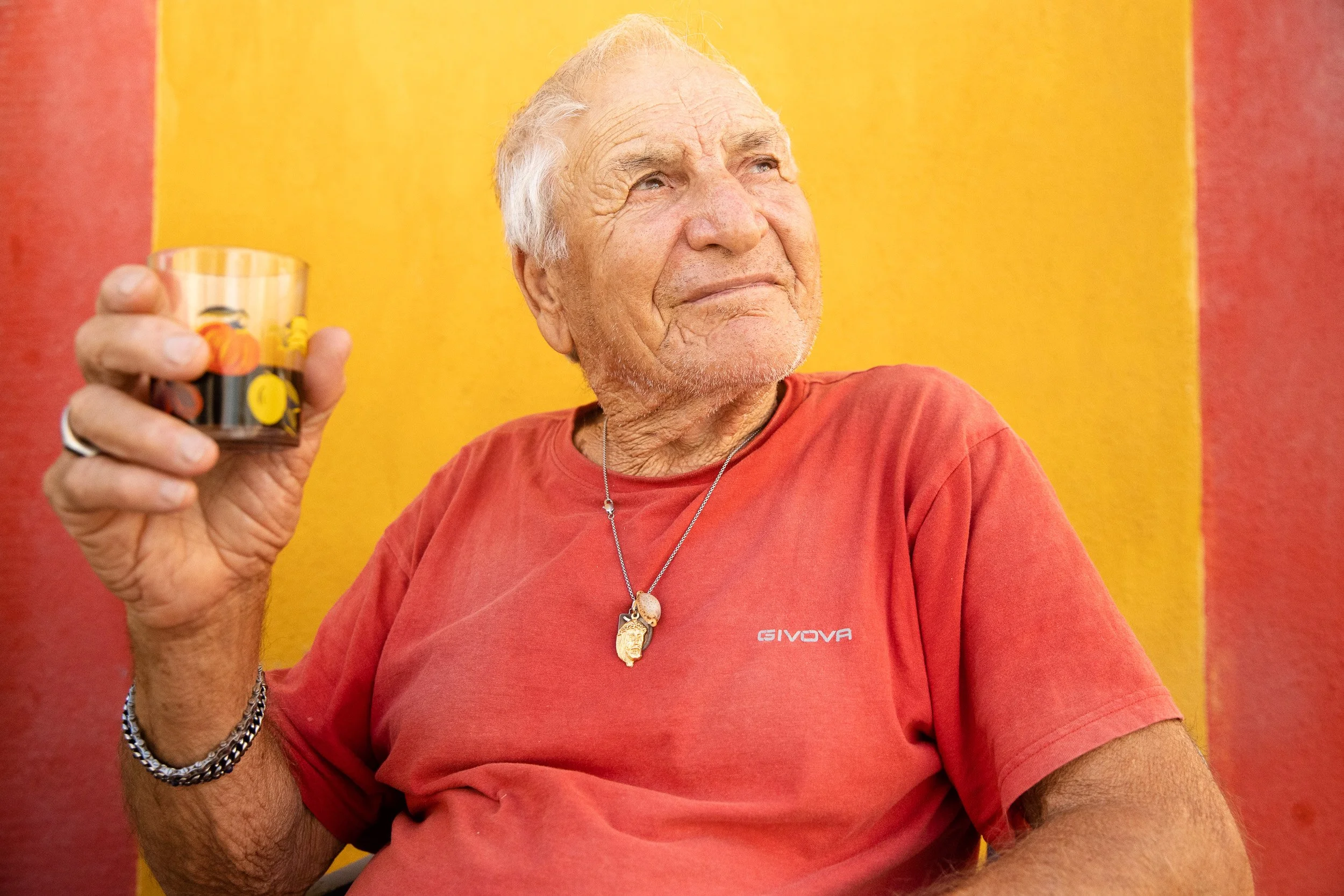 Salvatore "Cucù" Saltalamacchia, born and raised on the island of Linosa