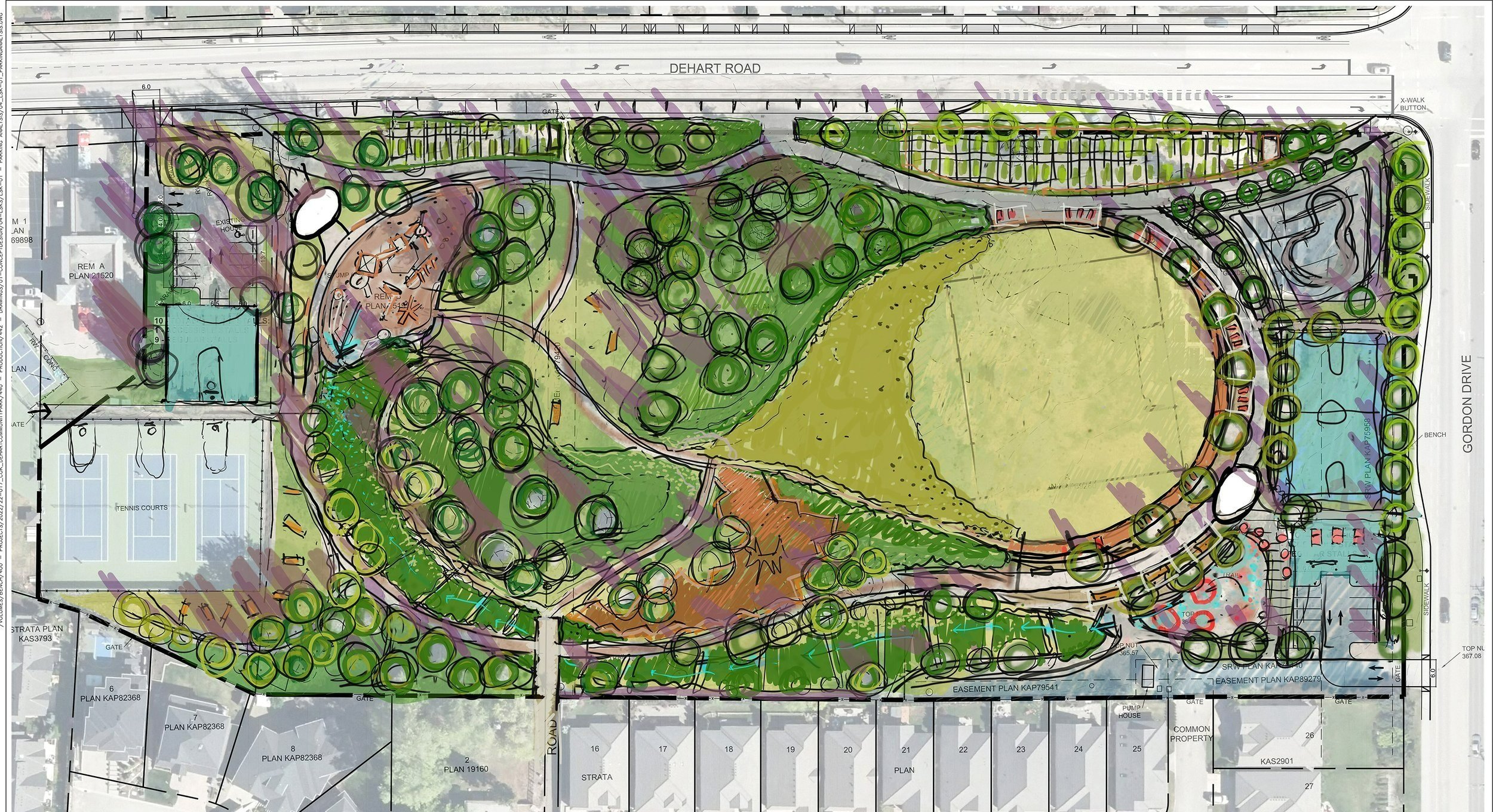 Dehart Community Engagement &amp; Park Design with Bench Studio and EcoPlan, Kelowna