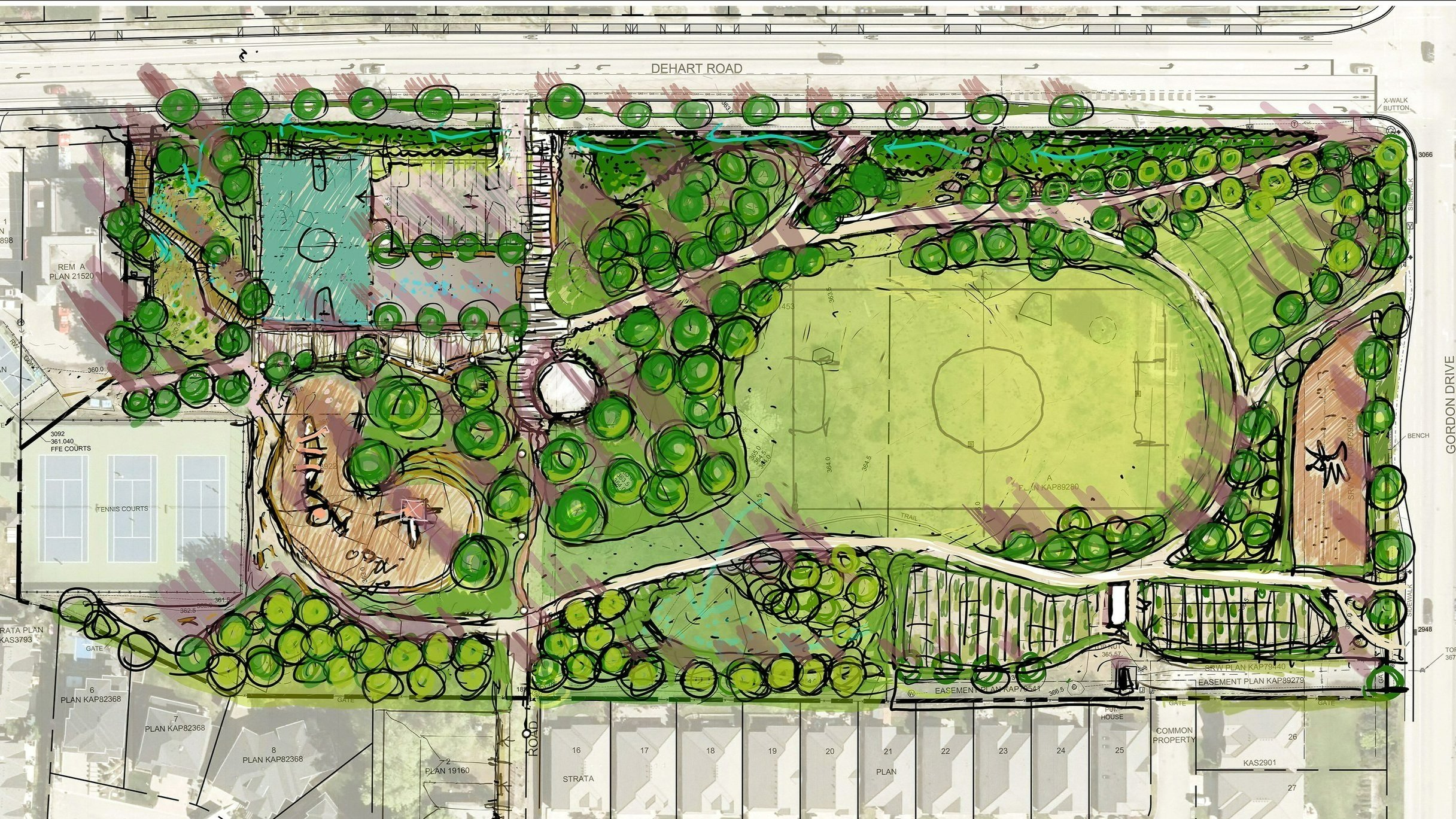 Dehart Community Engagement &amp; Park Design with Bench Studio and EcoPlan, Kelowna