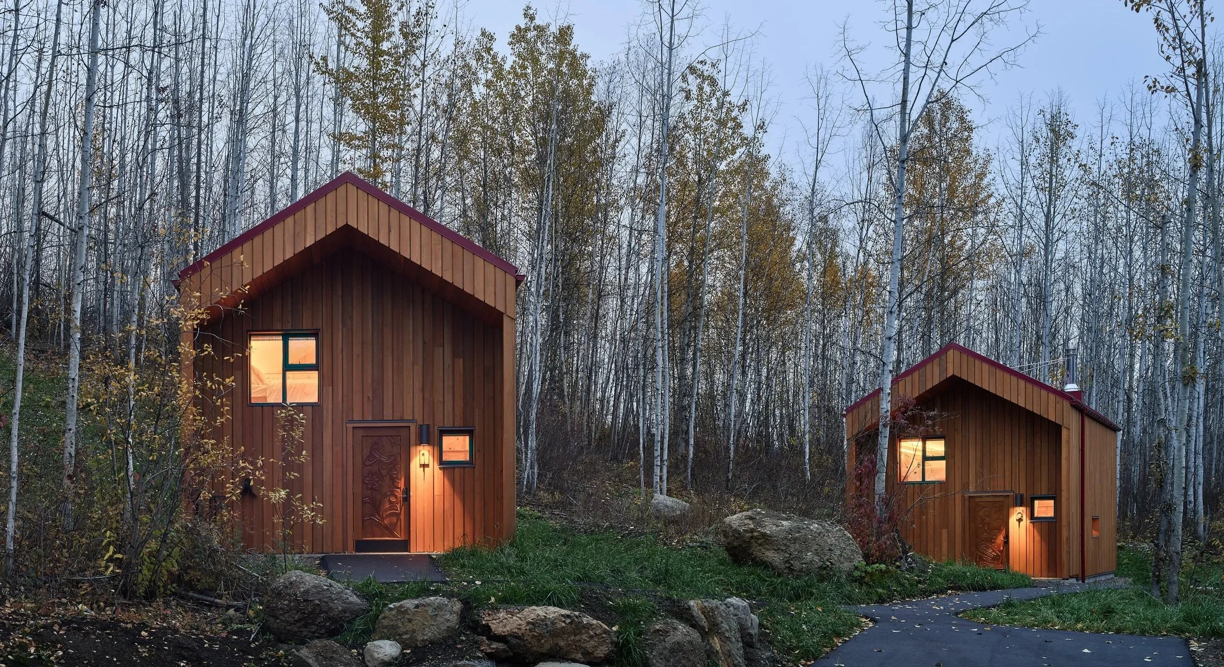 Split Rock Healing House, Witset First Nation with TAG Architecture, Regenative Design and Aliso Projects