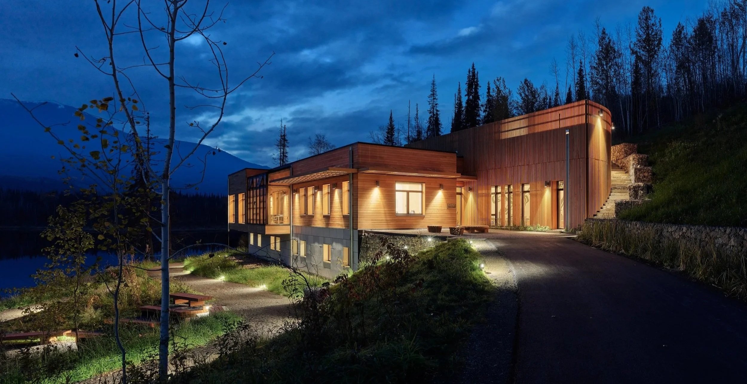 Split Rock Healing House, Witset First Nation with TAG Architecture, Regenative Design and Aliso Projects