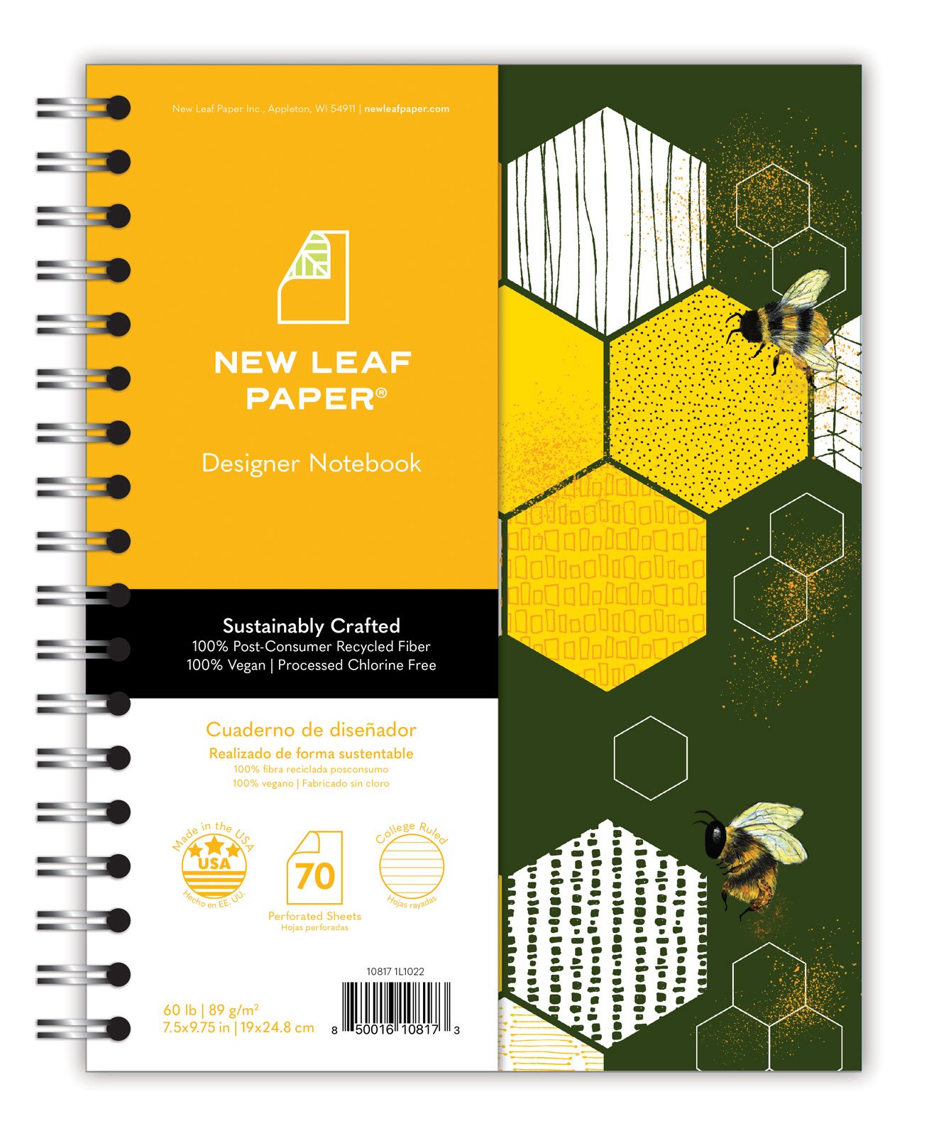 New Leaf Paper Designer Notebooks
