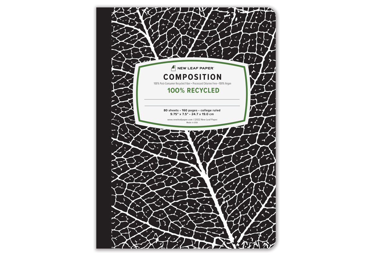 New Leaf Paper Composition Book