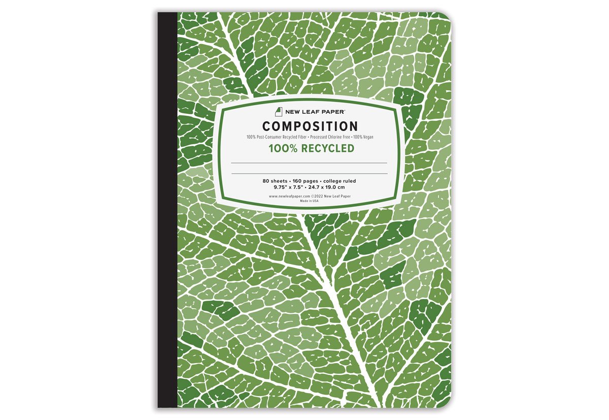New Leaf Paper Composition Book